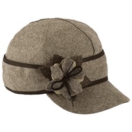 Stormy Kromer Petal Pusher Cap - Women's Decorative Winter Hat with Ear Flaps