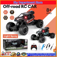 【Light+Mist】RC truck 1:20 4WD RC Car Control Car Toys Buggy Off-Road Remote Control Trucks Toy keret