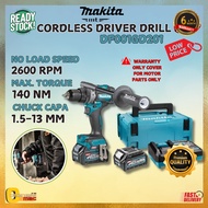 ''MAKITA'' CORDLESS DRIVER DRILL 40V 13MM(1/2'') DF001GD201 2.5AH BATTERY 2PCS