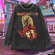 Longsleeve | Oversized T-Shirt | Oversize washing | Oversized t-shirt | Iron maiden x iron man t-shi