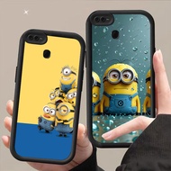 BK-19 Minions Shockproof Casing for OPPO A7 F7 A12s A12 F9 A5S Realme 2 Pro