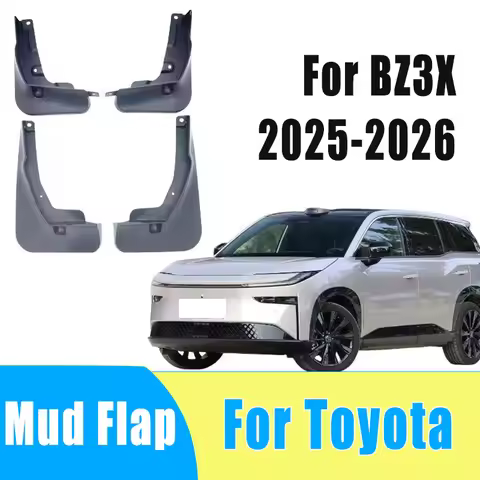 4pcs Automobiles Tire Mudguard Waterproof Prevent Mud Splashing Car Mud Flap Fender Trim Accessory F