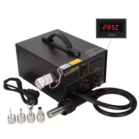 GORDAK-850B Hot Air Gun Desoldering Station Air Pump Constant Temperature BGA Repair Tools SMD Solde