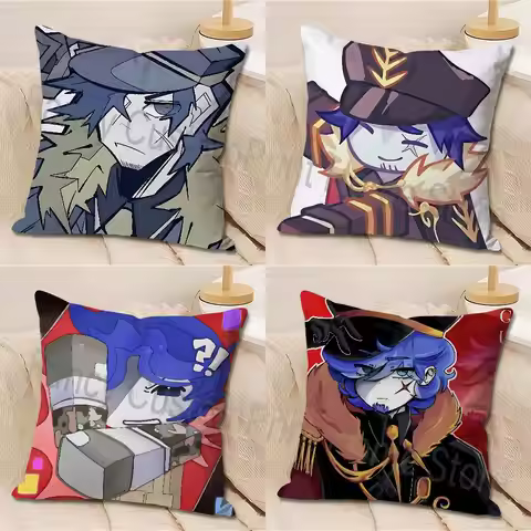 F-ForsakenS G-Guest 1337 Anime Celebrity Merchandise All-Match Printed Pillow Case Sofa Car Office R