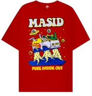 MASID spaceman mens t-shirt cotton high quality