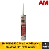 3M™ PN06520 Marine Adhesive Sealant 5200FC, White, 295 ml