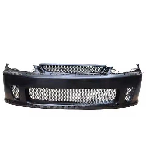 N1 Style K8 Front Bumper Carbon Body Kit for Honda Civic EG EK Type R Front Bumper 96-98 99-00 Auto 