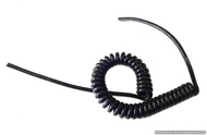 สายเคเบิล คอยล์สปริง แบบSpiral Cable ขนาด 8core0.5sqmm.ยืดออก 2ม.