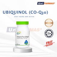 [ORIGINAL] UBIQUINOL (CO Q10) 30 SOFTGELS {HALAL CERTIFIED}