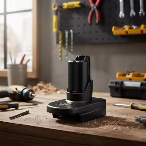 DM20BS12 MT18BS12 BS18BS12 Adapter for Makita/DeWalt/Milwaukee/Bosch 18/20V Batteries Compatible wit