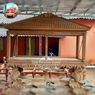Aquarium Set Meja Aquarium Kayu Jati 2.5 Meter Akuarium Besar Jumbo Jepara Mewah