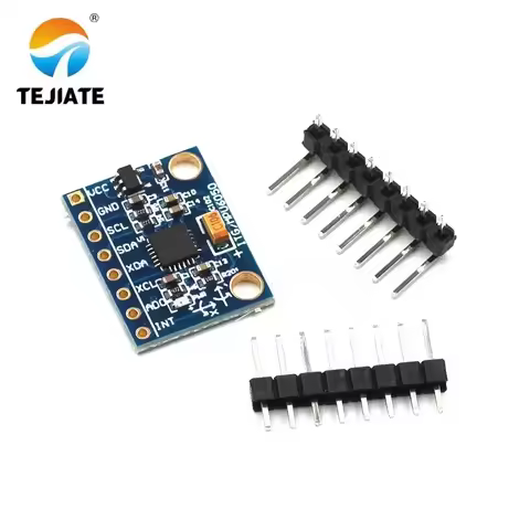 1PCS GY-521 MPU-6050 Triaxial Acceleration Sensor Module Gyroscope 6DOFModular Unit With Code Schema