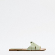 France style original ZARAˉ Slippers Womens Outdoor Wear 2023 New Summer Fashion Seaside Flat Sandal