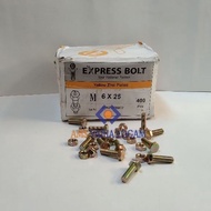 M6x25mm Bolt 10 Key Bolt/ M6 Bolt/ Nut Bolt/