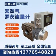 【快速出貨】瓦斯氣體腰輪羅茨流量計瓦斯沼氣液化氣DN25 40 50 65 80 100