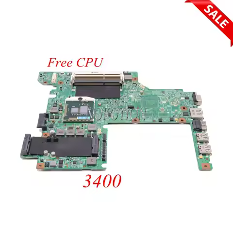 NOKOTION CN-0KDVWC 0KDVWC KDVWC 48.4ES11.011 laptop motherboard For Dell Vostro 3400 HM57 DDR3 Main 