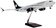 1/150 Scale 47 CM (18.5 inches Long) Aeroméxico B737 MAX8 Airplane Model Kit with Table Stand for Av
