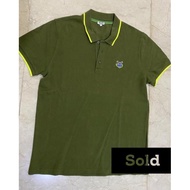 Best Seller KENZO POLO SHIRT DEWASA PRIA SIZE L SECOND (Preloved)