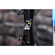 [NEW] Colnago full color digital print cut shape logo sticker clear laminated for frame road bike mt