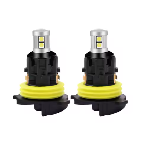 Lamp for Peugeot 3008 5008 2Pcs/Set 3030 9SMD White/Amber PH24W Canbus DRL for Citroen C5 MK2 Car LE