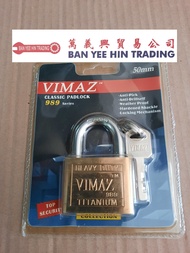 VIMAZ 989 50MM KEY ALIKE PADLOCK