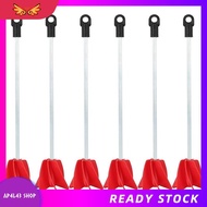 [ap4l43.] Attachment for Drill Compatible Helix Paint Mixer- 6-Pack 11.8" Industrial Stirrer Paddle,