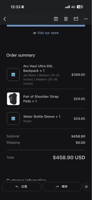 Zpack Arc Haul Ultra 60L