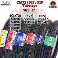 [SIZE 17 TUBETYPE] Tayar Camel Tyre CM72/CM519/CM527 Pakai Tiub 225-17 250-17 275-17 50/90-17 60/90-
