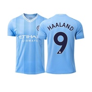 YB 23/24 Manchester City jersey Haaland De Bruyne Grealish Mahrez Foden football T-shirt