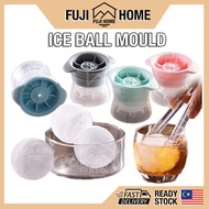 🏠READY STOCK🏠Silicone Round Ice Ball Mold Spherical Round Ice Cube Tray Sphere Ice Ball Maker Ice Tr