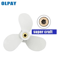 7 1/2x7-BA boat engine propeller for Yamaha 6E0-45943-01-EL,propeller for Hidea 4-6HP,propeller for 