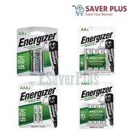 Energizer Recharge Batteries AA/AAA