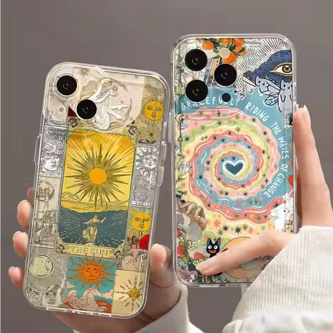 Retro Graffiti Phone Case for Infinix itel Smart A90 Note GT 50s 40 30i 12 11 10 Zero 30 20 9 8 7 VI