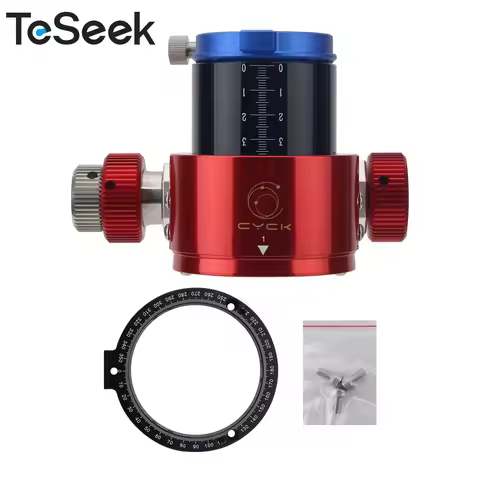 TeSeek Travel Telescope Focuser CYCK 16-Bearing 55.7mm with Convex Adapter for Sky-Watcher 150 DOB N