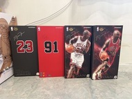 可散買 現貨 4盒 全要 $6000 全部盒靚 全新 1:6 Enterbay NBA 1/6 Michael Jordan Dennis Rodman Scottie Pippen No.23 No