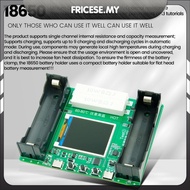 [Fricese.my] Type-C LCD Display 18650 Battery Capacity Tester Detector with Charging Function