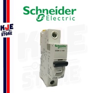 Schneider A9F74116 / A9F74132 - iC60N Circuit Breaker 1P 16A / 32A - C Curve