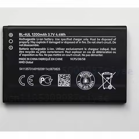 For Nokia 3310 215 230DS TA-1030 Replacement Phone Battery BL-4UL