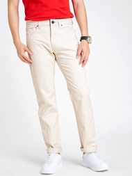 กางเกงขายาว kufkolar ทรง LOOSE รุ่น LT4-CR01 สีครีม