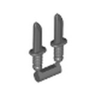 44658 Lego Parts, Minifigure, Weapon Knives, 2 on Sprue