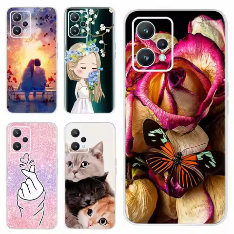 Realme 9 Pro Case Cute Cartoon Painted Cover Soft Silicone Case For Oppo Realme 9 Pro Plus Realme9 P