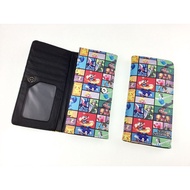 PU Wallet Anime Wallet Card Holder Smash Bros. Long Snap Button Wallet Wallet V5AZ