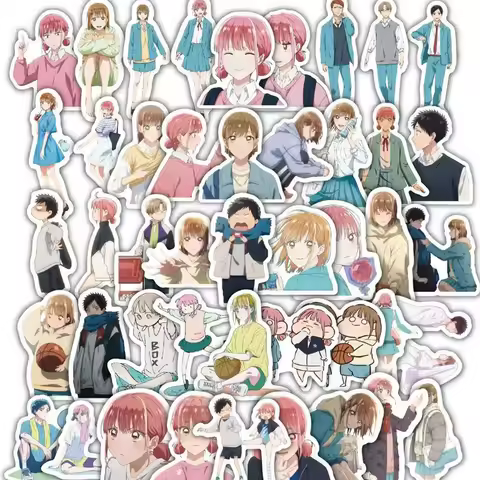 10/30/60pcs Hina Blue Box Anime Stickers Taiki Inomata Chinatsu Kanosticker Aesthetics Scrapbooking 