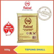 Tepung Kacang Dhall Kuda 500G FAIZUL/Gram Flour/Cheakpea Flour/Besan