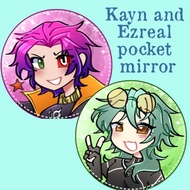 Pocket mirror Ezreal and Kayn Famerch || (LIMITED Stock)