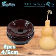 2pcs Wooden Ball Stand Wooden Ball Stand Holder For Retro Ball Display