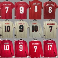 Vintage Nostalgic Football Jersey Gerrard Fowler McManaman Torres Jersey Match Training Team Jerseys