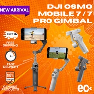 DJI Osmo Mobile 7 Series Smartphone Gimbal (7 & 7 Pro) – 3-Axis Stabilizer, Magnetic Clamp, Fill Lig