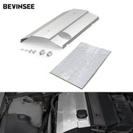 BEVINSEE Steel Engine Valve Cover For BMW M52B28TU M54B30 Engine For BMW E46 E60 E61 Z4 E85 325i 328