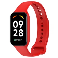 Silicon Strap For xiaomi band 8 active strap Bracelet Sport Watch Wristband Wriststrap For xiaomi ba